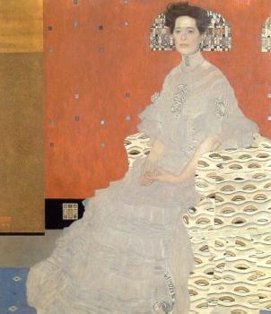 Gustav Klimt : Bildnis Fritza Riedler